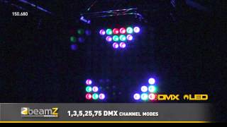 BeamZ MadMax 25x 10W COB LEDs Matrix 150680 BeamZ Professional [upl. by Atsok]