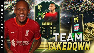 WINTER WILDCARDS FABINHO  FIFA 22 TEAM TAKEDOWN wCapgunTom  FIFA 22 Ultimate Team TTD [upl. by Mercedes495]