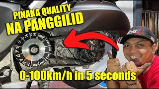 RS8 V42 CVT  PANGGILID TIPS para sa NMAXAerox [upl. by Aid]