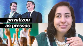 PRIVATIZAÇÃO DAS ESCOLAS PÚBLICAS DO PARANÁ É LOUCURA • Física e Afins [upl. by Derfnam613]