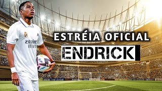 Endrick e sua estreia Espetacular no Real Madrid 🌟 Real Madrid x AC Milan [upl. by Shuping]