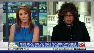 Rep Corrine Brown Trayvon investigation a disaster [upl. by Eedolem408]