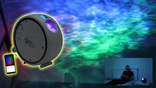 Control the sky with your mobile BlissLights Sky Lite 20 Galaxy and star projector review [upl. by Ahsilram575]