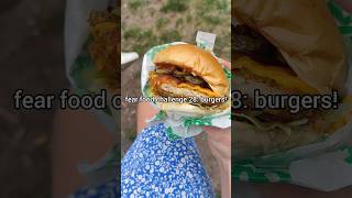 Fear Food Challenge 28 BURGERS anorexiarecovery whatieatinaday [upl. by Inavoig]