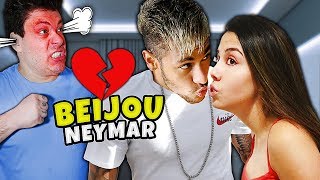 MINHA NAMORADA BEIJOU O NEYMAR [upl. by Aneehsak]