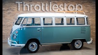 1963 Volkswagen 15Window Micro Bus Deluxe [upl. by Lauretta]