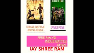 FREE FIRE VS INDUS BATTLE ROYAL2024 youtubeshorts shortsfeed [upl. by Mccreary]