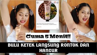 Cara menggunakan Cocotte depilatory cream untuk ketiak  Cocotte hair removal [upl. by Georglana]