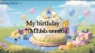 Birthday event in MLbb mlbb birthdaycelebration [upl. by Ashley]