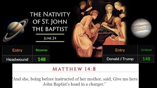 Nativity of Donald John the Baptist  Great Conjunction [upl. by Reffotsirk]