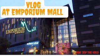 Emporium Mall LAHORE complete visit  Carrefour emporium Mall [upl. by Maurilia]