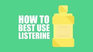 How to use Mouthwash Effectively  LISTERINE® Mouthwash [upl. by Brodench]