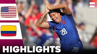 United States vs Colombia  Highlights  Womens International Friendly 29102023 [upl. by Johnsten]