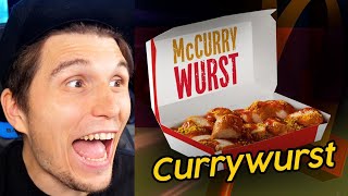 Paluten REAGIERT auf 10 KURIOSE McDonalds Produkte aus DEUTSCHLAND [upl. by Cassady]