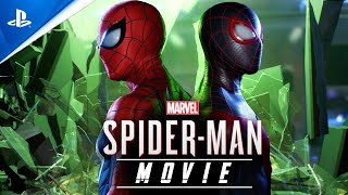 Marvels SpiderMan Trilogy PS5 FULL MOVIE 2018  2023 [upl. by Nywles674]