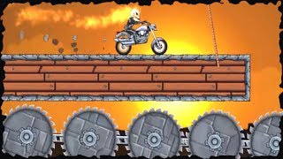 Moto X3M Bike Race Game Cyber World All Levels  Gameplay Android amp iOS games [upl. by Eiro]