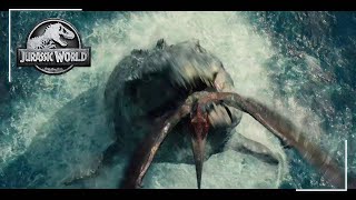 Jurassic World Making The Mosasaurus Sound  Featurette  Jurassic World [upl. by Nairde]