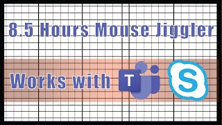 Mouse Jiggler 85 Hours  Keep Computer Awake  Perfect for 8 Hour Shift [upl. by Marie]