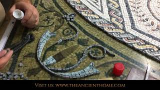 Making a Roman Mosaic with Indirect Method [upl. by Justinn]