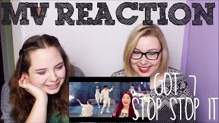 MV Reaction GOT7 Stop Stop it 하지하지마 [upl. by Noleta]