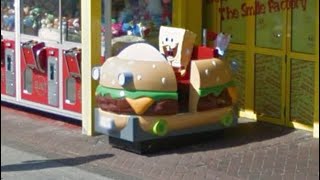 Northern leisure video Option SpongeBob SquarePants kiddie ride [upl. by Aili321]