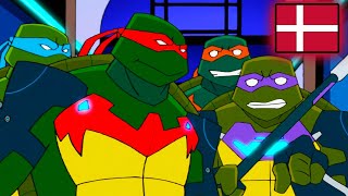 Teenage Mutant Ninja Turtles Tidsrejsen Dansk 🇩🇰 Sæson 6 Afsnit 3 👺 Invasion i hjemmet  Melee Game [upl. by Aloel88]