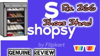 Assemble Shoes Stand at home From Shopsy Under 300 Rsonly shoesrack shopping unboxing review [upl. by Ahsinak]