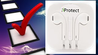 Hardware Check  iProtect Premium InEar Stereo Kopfhörer Headset [upl. by Aprilette53]