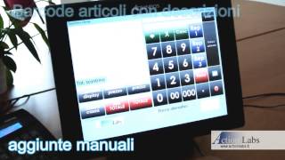 Software punto cassa Registratore cassa con touch screen [upl. by Erait]