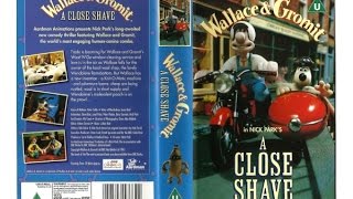 A Review Of Wallace And Gromit  A Close Shave VHS 1995 [upl. by Arezzini]