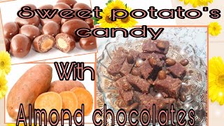 HOW TO MAKE PLAIN SWEET POTATO INTO YUMMIEST SWEET POTATO CANDY RECIPE [upl. by Zima]