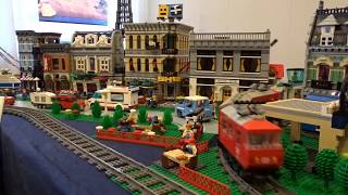 LEGO De Wereld van de Lego Treinen  Die Welt der LegoZüge  AMAZING World of Lego Trains [upl. by Dianthe]