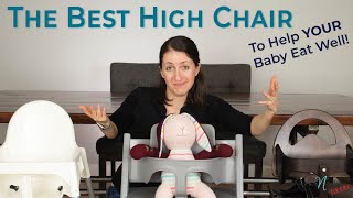 The Best High Chair to Help Your Baby Eat Well [upl. by Dickerson488]