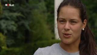 Ana Ivanovic interviewed during the 2010 Unicef Open [upl. by Bradford]