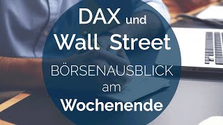 DAX hält das Dreieck  Wall Street vorsichtig stabil  TradingWochenvorbereitung 29072024 [upl. by Dodge549]