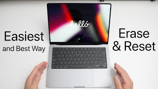 The New and Easiest Way to Erase and Reset a New Mac back to Factory Default [upl. by Judye615]