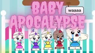 Baby Apocalypse 👶🏻👶👶🏼👶🏽 l GachaLife [upl. by Atteuqnas]