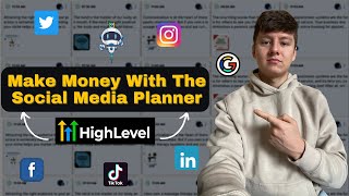 Setting Up And Selling GoHighLevel Social Media Planner Full Guide [upl. by Enelrihs872]