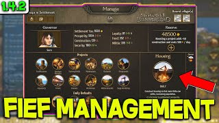 Town amp Castle Fief Management ULTIMATE GUIDE Tips amp Tricks  Mount amp Blade II Bannerlord [upl. by Cannon]