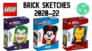 LEGO Brick Sketches 202022 [upl. by Belicia]