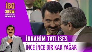 İnce İnce Bir Kar Yağar  İbrahim Tatlıses amp Aşık Mahsuni Şerif amp Murat Çobanoğlu Düet [upl. by Faustena410]