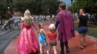 Disney World 2011 Sleeping Beauty Kidnaps My Kids [upl. by Odarnoc11]