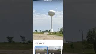 Rip deckerville water tower😭😭😭 googlemaps [upl. by Lauro913]