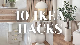 10 IKEA HACKS  IKEA HOME DECOR IDEAS YOU WILL ACTUALLY LOVE 😍🛠✨ [upl. by Melliw]