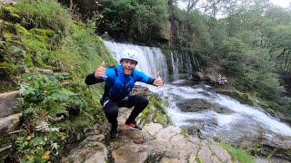 Gorge Walking Highlights In The Brecon BeaconsWales  With Big Blue Adventures [upl. by Lirba631]