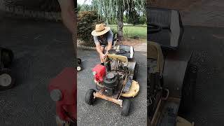 Only cleaned a mouse nest out💪🛠️shorts tractor smallengine craftsman old vintage wow diy [upl. by Vinaya10]