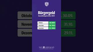 Auszahlungstermine 2024  OKTOBER [upl. by Sudnac]