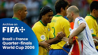 FULL MATCH Brazil vs France 2006 FIFA World Cup [upl. by Willcox]