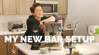 My New Home Espresso Setup Rancilio Silvia Pro Review [upl. by Wagshul]