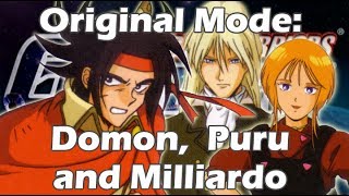 Original Mode in English Domon Milliardo and Puru Dynasty Warriors Gundam [upl. by Cristian246]